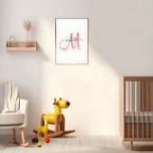 Eigene Bezeichnung für das Monogramm | Chic 8"x10" Poster