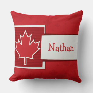 Eigene Bezeichnung Patriotic Canada Mapsleaf Kissen