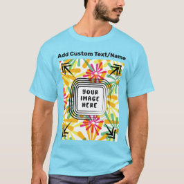 Eigene Bilddatei im Foto hier benutzerdefiniert hi T-Shirt