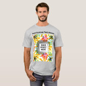 Eigene Bilddatei im Foto hier benutzerdefiniert hi T-Shirt (Vorne ganz)