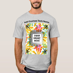Eigene Bilddatei im Foto hier benutzerdefiniert hi T-Shirt