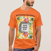 Eigene Bilddatei im Foto hier benutzerdefiniert hi T-Shirt (Vorderseite)