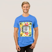 Eigene Bilddatei im Foto hier benutzerdefiniert hi Tri-Blend Shirt (Vorderseite voll)