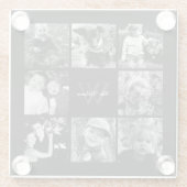 Eigene Bilder hinzufügen - 8 Bildergalerie Glasuntersetzer (Rückseite)