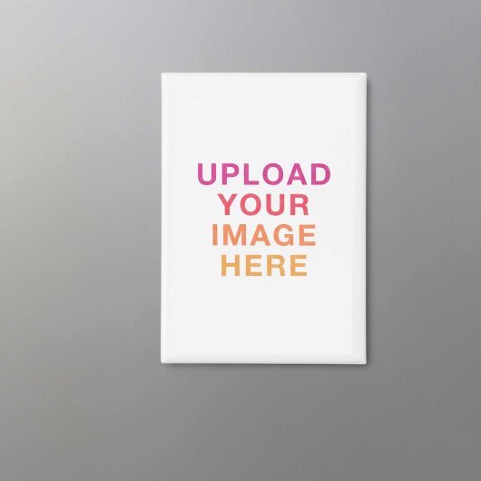 Eigene Bildgröße hochladen Magnet