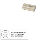 Eigene Briefmarke für Ihr Logo, geschäftliche Rück Gummistempel (Stempel)
