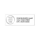 Eigene Briefmarke für Ihr Logo, geschäftliche Rück Gummistempel (Prägung)