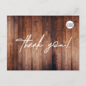 Eigene Carpentry-Konstruktion, Wohn-Business-Logo Postkarte (Vorderseite)