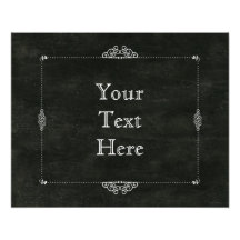 Eigene Chalkartondrucke