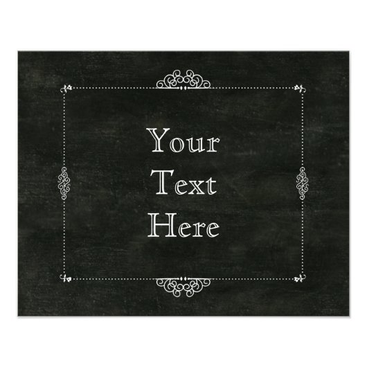 Eigene Chalkartondrucke Fotodruck (Vorne)