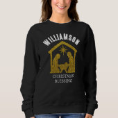 Eigene Christliche Weihnachtszeit Sweatshirt (Vorderseite)