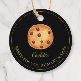Eigene Cookies Bevorzugen Tags | Schwarz Geschenkanhänger