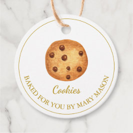 Eigene Cookies Bevorzugen Tags | weiß Geschenkanhänger