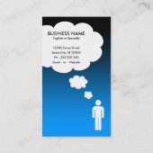 eigene Denkblase schaffen Visitenkarte (Rückseite)