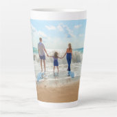 Eigene Design-benutzerdefinierte Foto-Latte-Tasse Milchtasse (Vorderseite)
