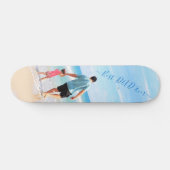 Eigene Design Benutzerdefinierter Foto-Text - Best Skateboard (Horizontal)