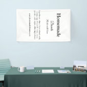 Eigene Donuts mit Liebe ergänzen Text-Website Banner (Messeveranstaltung)