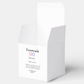 Eigene Donuts mit Liebe ergänzen Text-Website Geschenkschachtel (Geöffnet)