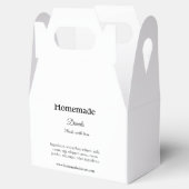 Eigene Donuts mit Liebe ergänzen Text-Website Geschenkschachtel (Geöffnet)