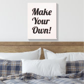 Eigene Druckausführung Leinwanddruck (Insitu (Schlafzimmer))