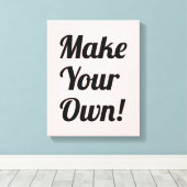 Eigene Druckausführung Leinwanddruck (Insitu (Holzboden))