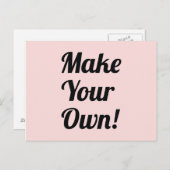 Eigene Druckausführung Postkarte (Vorne/Hinten)