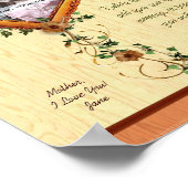 Eigene Druckvorlage für andere Rose 8x10 Foto Poster (Ecke)