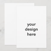 eigene Einladung erstellen (Vorne/Hinten)