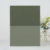 Eigene Einladung von Moosgrün teilen (Stehend Vorderseite)