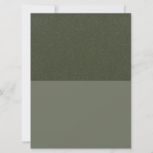 Eigene Einladung von Moosgrün teilen (Vorderseite)