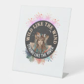 Eigene Empowerment des Fotos, Inspirationsgeschenk Sockelschild (Vorderseite)