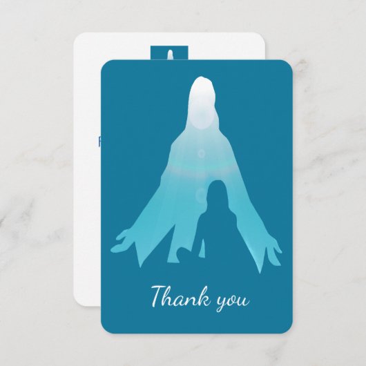 Eigene Erinnerung dank Jesus in mir Einladung (Vorne/Hinten)