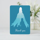 Eigene Erinnerung dank Jesus in mir Einladung (Stehend Vorderseite)