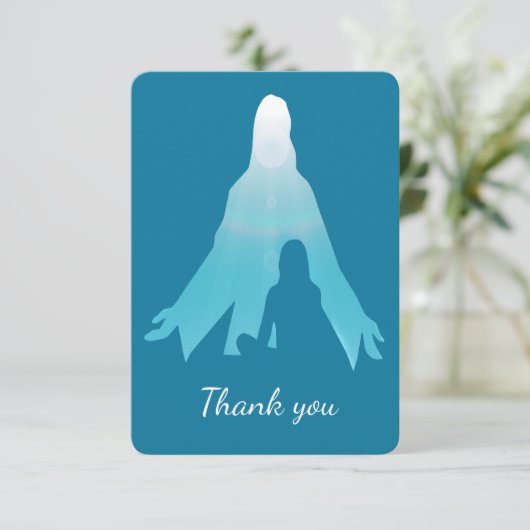 Eigene Erinnerung dank Jesus in mir Einladung (Stehend Vorderseite)