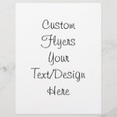 Eigene erstellen - Blank anpassen Flyer (Vorne)