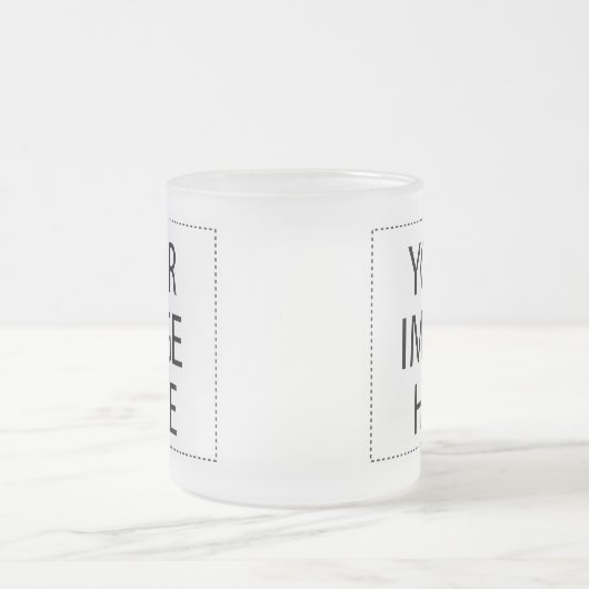 Eigene erstellen - Blank anpassen Mattglastasse (Mittel)