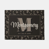 Eigene Familienname Unterschreiben Sie Geschenke I Fußmatte (Vorderseite)