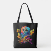 EIGENE FARBE ABSTRAKT TASCHE (Rückseite)