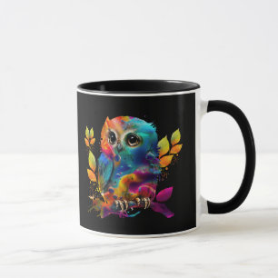 EIGENE FARBE ABSTRAKT TASSE