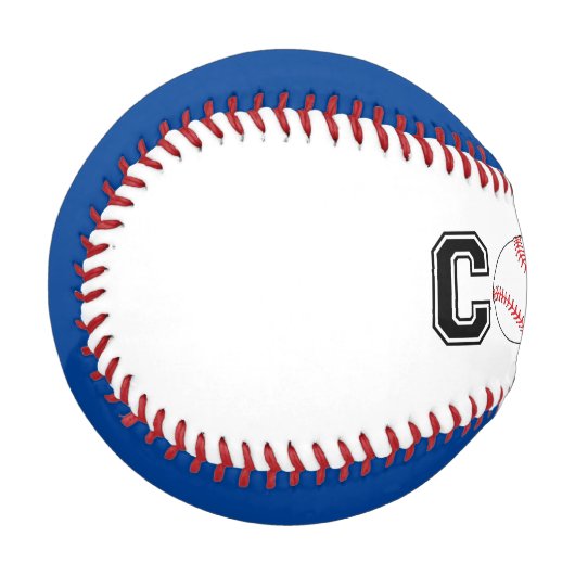 Eigene Farbe Baseballcoach Geschenkkugel / Keebake Baseball (Vorderseite Links)