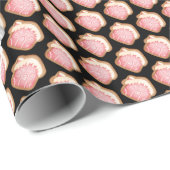 Eigene Farbe Geschenkpapier (Rolleneckpunkt)