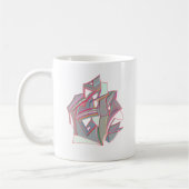 Eigene Farbe Kaffeetasse (Links)