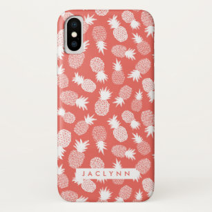 Eigene Farbe   Muster für Niedliche Ananas   Name  Case-Mate iPhone Hülle