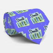 Eigene Farbe Retro Leben spenden Krawatte (Gerollt)