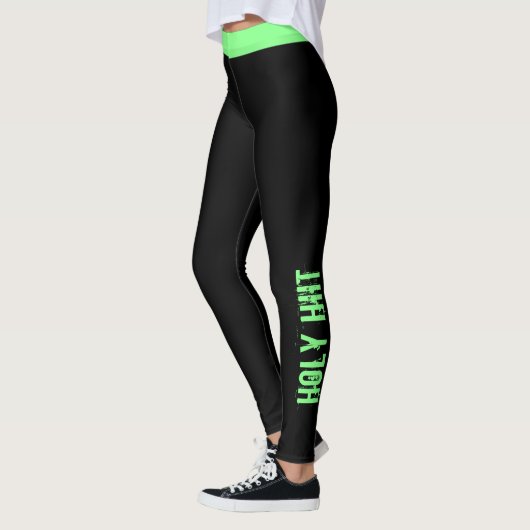 Eigene Farbe | Workout "Heiliger Hiit" Leggings (Links)