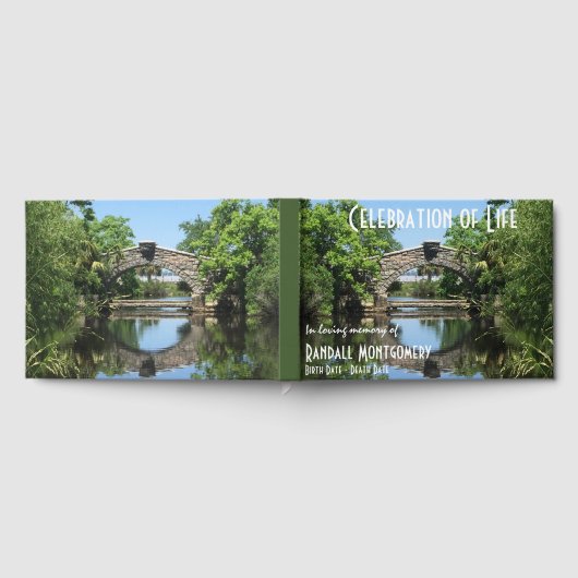 Eigene Feier der Reflektion von Lebensbrücken Gästebuch (Voll)