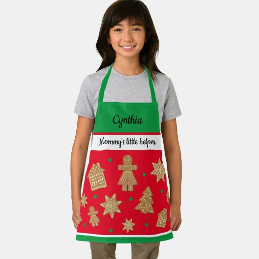 Eigene Fingerbread-Schürze für Mädchen Schürze (Insitu)