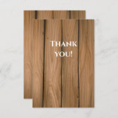 Eigene Firmenkarte - Logo hinzufügen Dankeskarte (Vorne/Hinten)