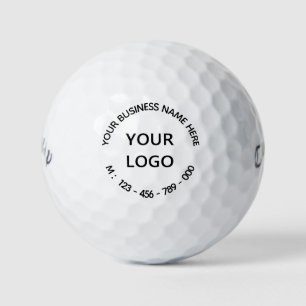 Eigene Firmenlogo Name Telefon Personalisiert Golfball