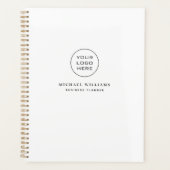 Eigene Firmenlogos für Geschäftspläne Planer (Vorderseite)